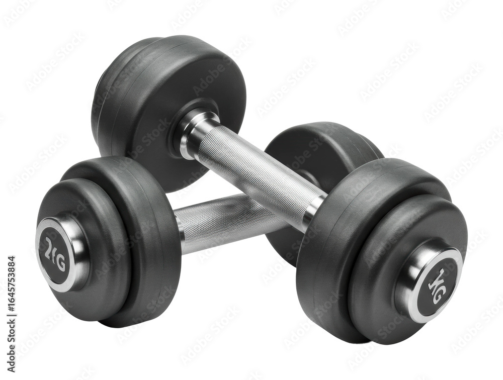 Naklejka premium Weightlifting exercise equipment gym product indoor fitness motivation. Cut out png