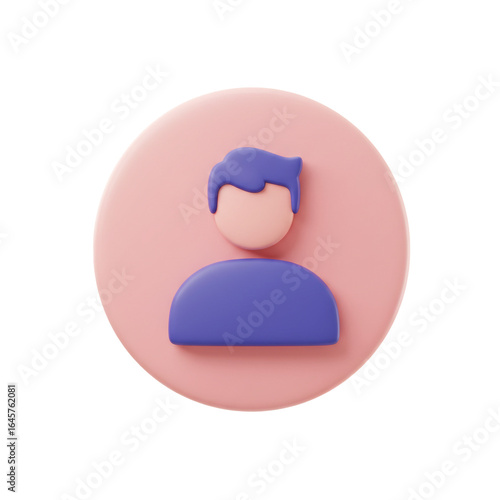 smiley face icon on white background