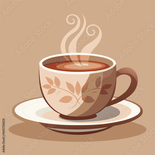 Steaming Coffee Cup