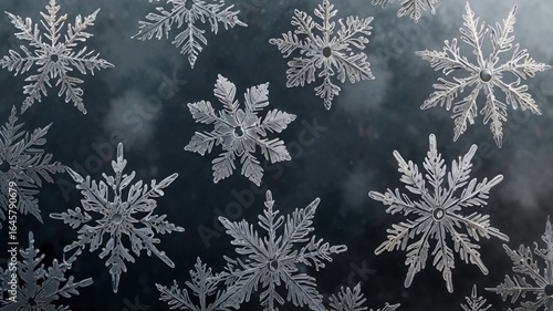Intricate Snowflakes