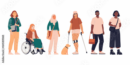 Diverse group of people representing inclusion and accessibility