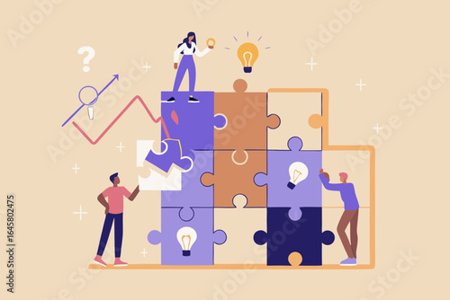Teamwork and innovation solving the puzzle of success