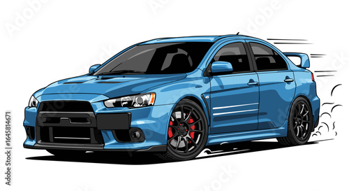 Pixelated Vehicle Illustration