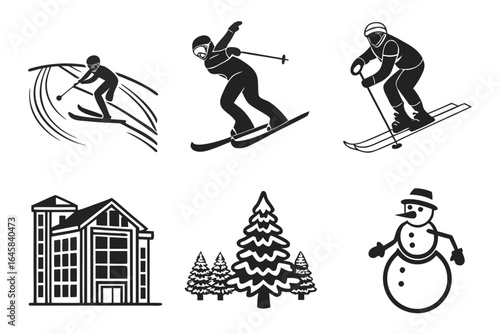 santa claus on a sledge