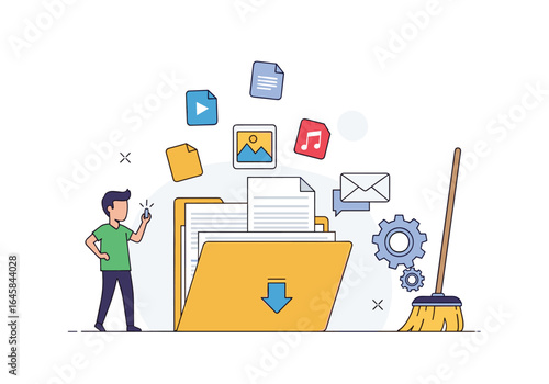 Organize your digital files efficiently using a smart system for better data management and access