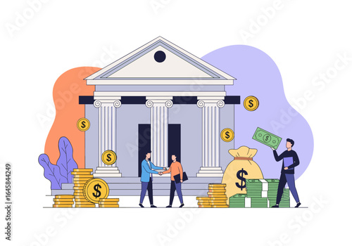 Secure financial transactions and banking services for customer prosperity and economic growth
