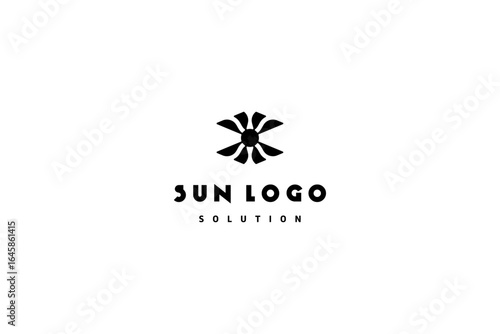 Sun logo design solution