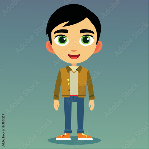 cozy knit shawl-collar cardigan and flannel shirt – relaxed fall vector illustration for lifestyle blogs, home decor, and editorial content
