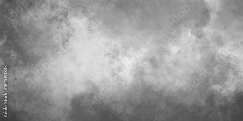 White steam rises against a dark sky, an abstract texture. Abstract dark smoky background. Gray smoke on black background. Watercolor texture. Fog and mist effect. dark wall. dark color splash design.