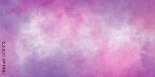 Textured purple and pink vintage paper with a dark, grunge-inspired, abstract pattern. Sky blue watercolor texture. Light green and white color background. watercolor digital art painting. Hand paint
