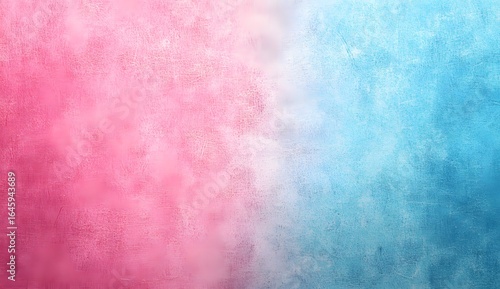 Blurred background, pink and blue gradient, grainy, vintage texture, simple, minimalist. 