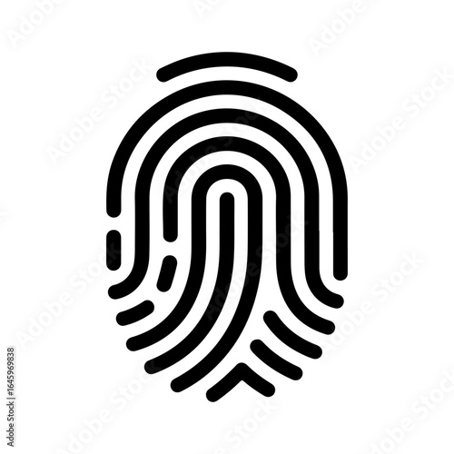 Fingerprint identification for security and access as a unique biometric scan for personal identity