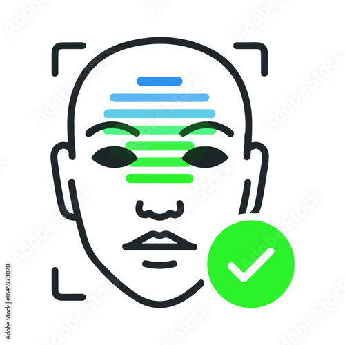 Facial recognition technology for secure access and identity verification using biometric scanning system