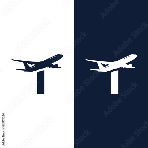 Letter T Travel Logo Vector Art, Icons, and Graphics.