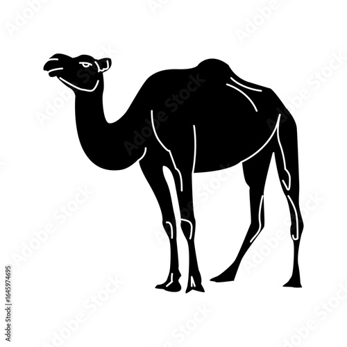 Camel icon design template SVG