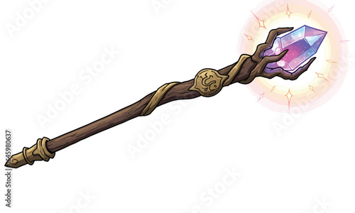 Close-up of a vintage steel sword with a rusty blade and handle on a white isolated background