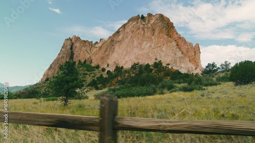 Garden of the Gods Colorado Springs Scenic Landscape Mountains