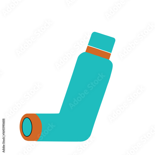 Inhaler clipart image. 

