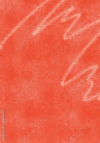 Red bokeh background with star sparkling confetti. Red christmas background. Copy space, free space for text. EPS 10