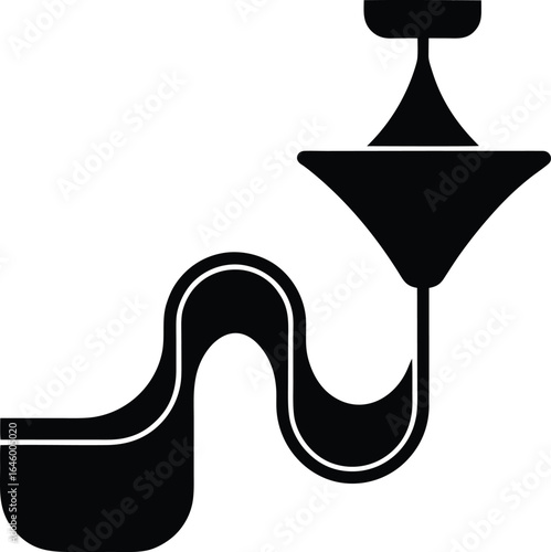 flow improver silhouette vector no details minim.eps