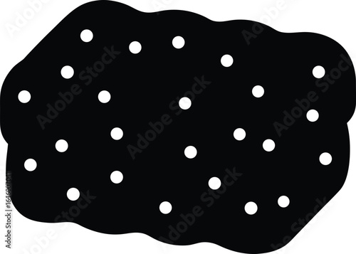 sponge silhouette vector no details minimal clea.eps