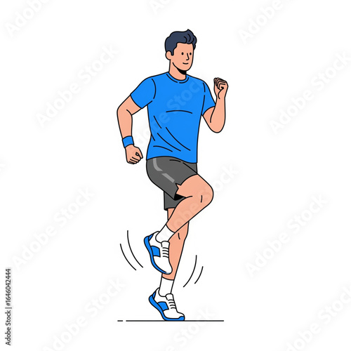 Flat 2D Vector Illustration of People Doing Fitness, Yoga, and Dance Exercises