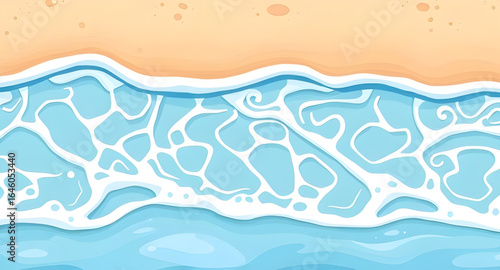 coastal waves, foamy waves, gentle beach waves, seaside horizon, beach water waves, surf waves, tropical seaside waves, seashore waves, wave foam on sand, rolling waves, calm beach waves, ocean surf, 