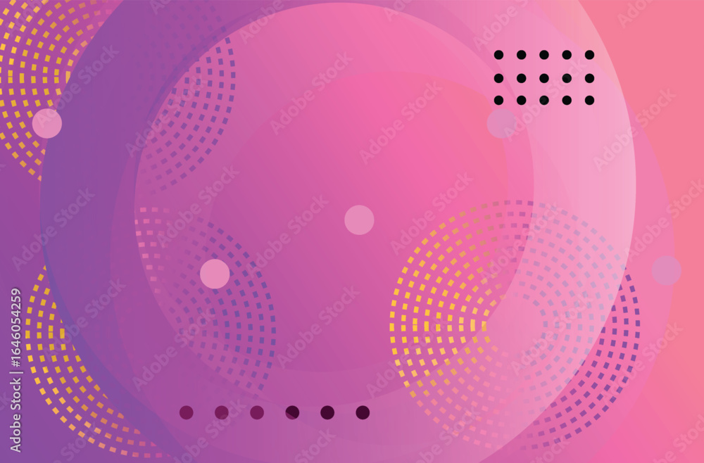 Abstract color gradient background with geometric shapes pattern. Vector illustration in flat style Abstract color gradient background with geometric shapes pattern. Vector illustration in flat style