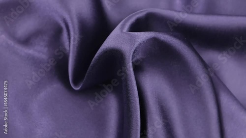 Violet and Blue Silk Folds | Elegant Fabric Flow | Luxury Silk Texture Background