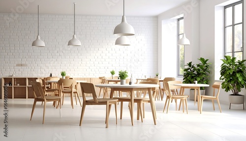 Modern cafe interior design  4 