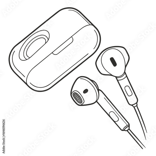 Wireless remote car keys with silver buttons and black plastic isolated on a computer screen