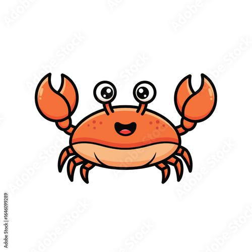 Cute Crab Design Very Coo 