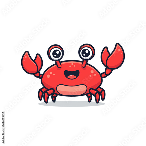 Cute Crab Design Very Coo 