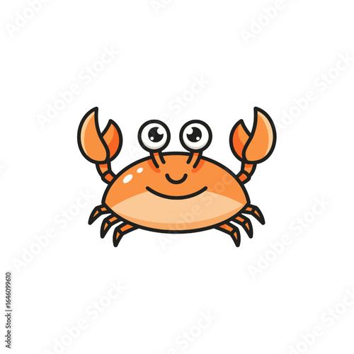 Cute Crab Design Very Coo 