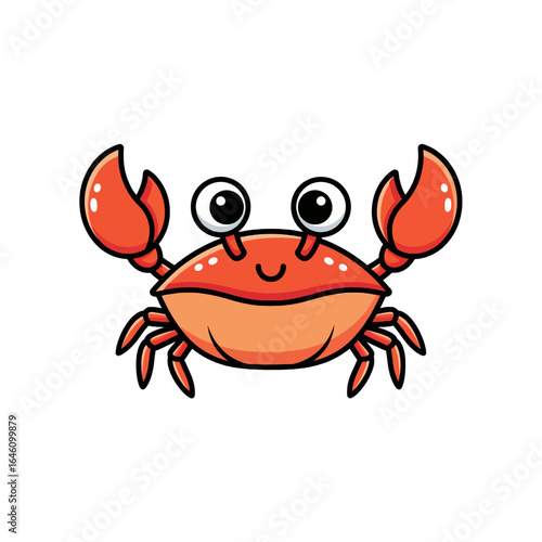 Cute Crab Design Very Coo 