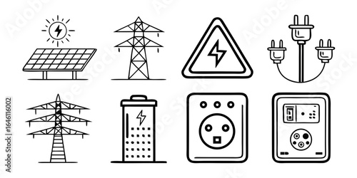Solar/ battery charger isolated on white background