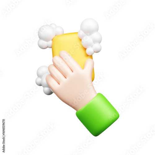 CLEANING and HOUSEKEEPING 3d icon