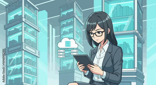 young business woman