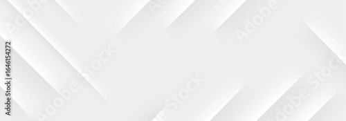 Gray and white diagonal line architecture geometry tech abstract subtle background vector.