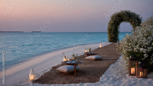 experience enchanting beauty of maldivian wedding ceremonies set against backdrop of ultrabright turquoise waters