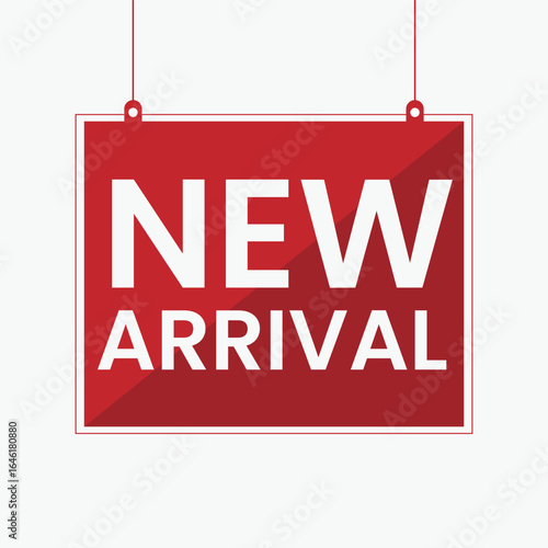 new arrival label design