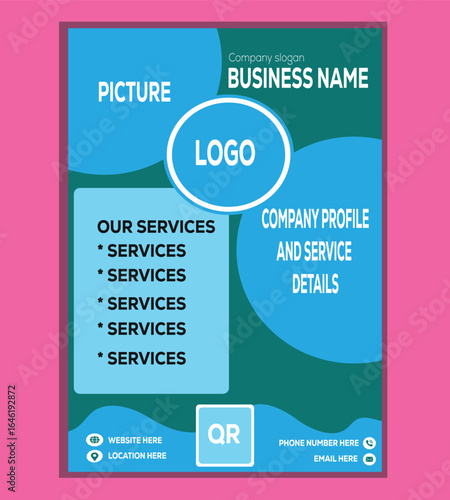 Creative modern professional flyer design | premium vector