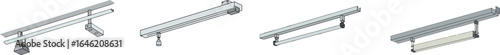 Selection of various modern track lighting systems for interior decoration ideas