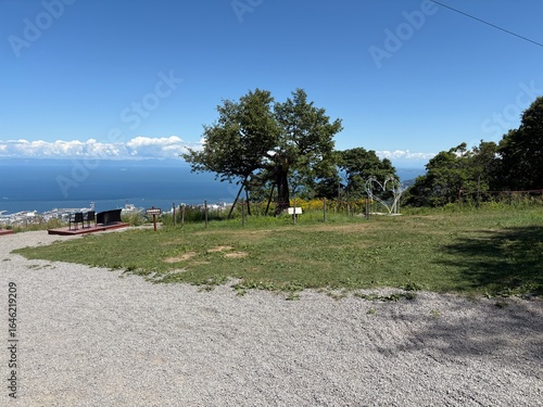 小樽市内の天狗山展望台
