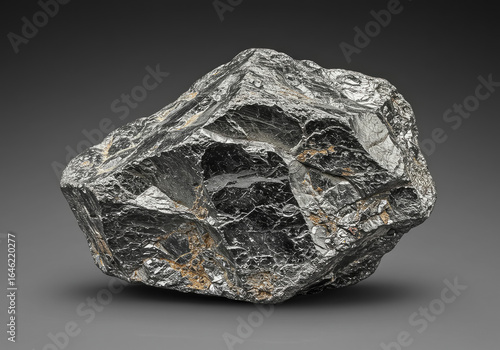 Element Arsenic (As) A photograph of the grey allotrope of arsenic