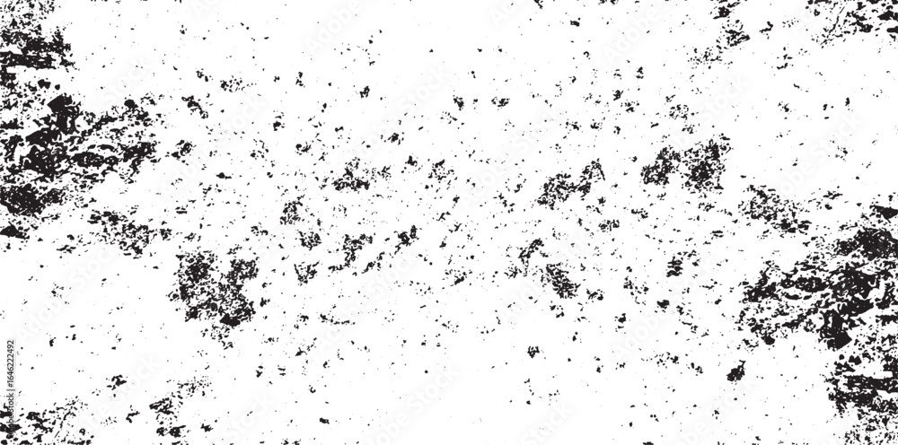 Fototapeta premium Rough black and white texture vector. Distressed overlay texture. Grunge background. Abstract textured effect. Vector Illustration. Black isolated on white background. EPS10