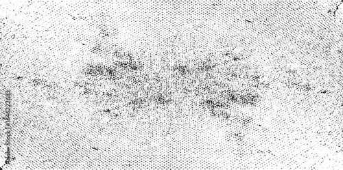 Subtle halftone grunge urban texture vector. Distressed overlay texture. Grunge background. Abstract mild textured effect. Vector Illustration. Black isolated on white. EPS10.