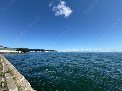 小樽市内の海辺