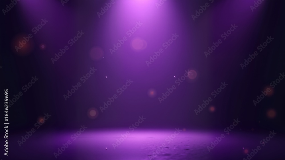Fototapeta premium Modern gradient background with geometric shapes and glowing lines 