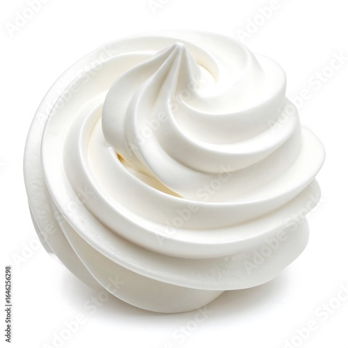Whipped cream swirl close-up (1)